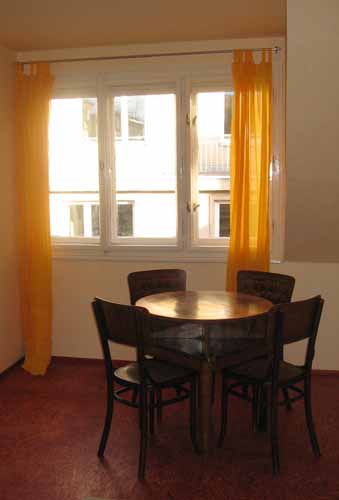 
Kitchen of Benediktska apartment, an apartment in Prague. Benediktska, an apartment offered by Prague Accommodations, is close to Prague’s Old Town Square.