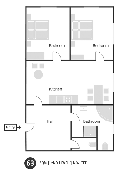 Florplan of Apartments Karoliny Svetle