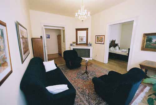 
Living room of  Luzicka apartment, an apartment in Prague. Accommodation in Prague offered by Apartments in Prague, apartments in Prague.