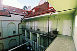 Interior balcony
