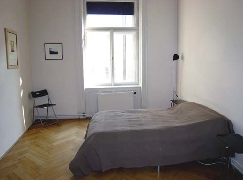 Second bedroom of our Konviktska Prague apartment. Konviktska is apartment accomodation offered by Prague Accommodations and Prague Apartments or apartments in Prague in Prague’s Old Town