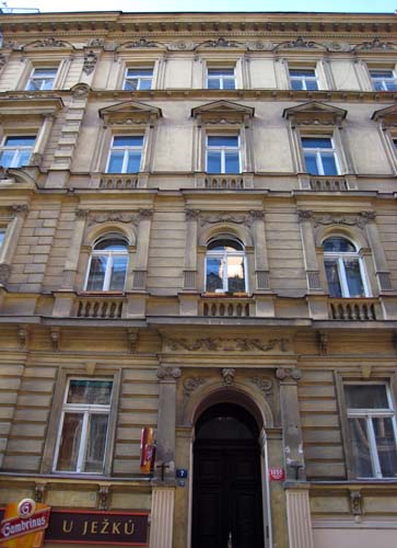 
Konviktska apartment building. Konviktska is apartment accomodation offered by Prague Accommodations and Prague Apartments in Prague’s Old Town. It could also be considered an appartment in prag.