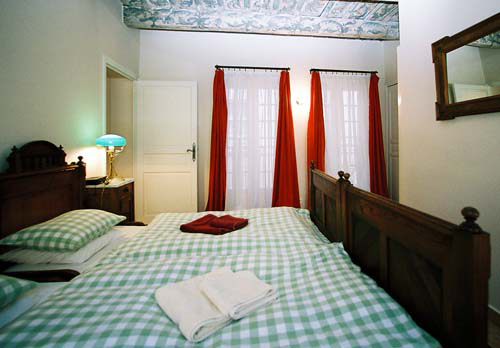 Bedroom of Vlasska 5. Vlasska 5, an apartment offered by Prague Accommodations, is close to Prague Castle and the Lesser Town Square.